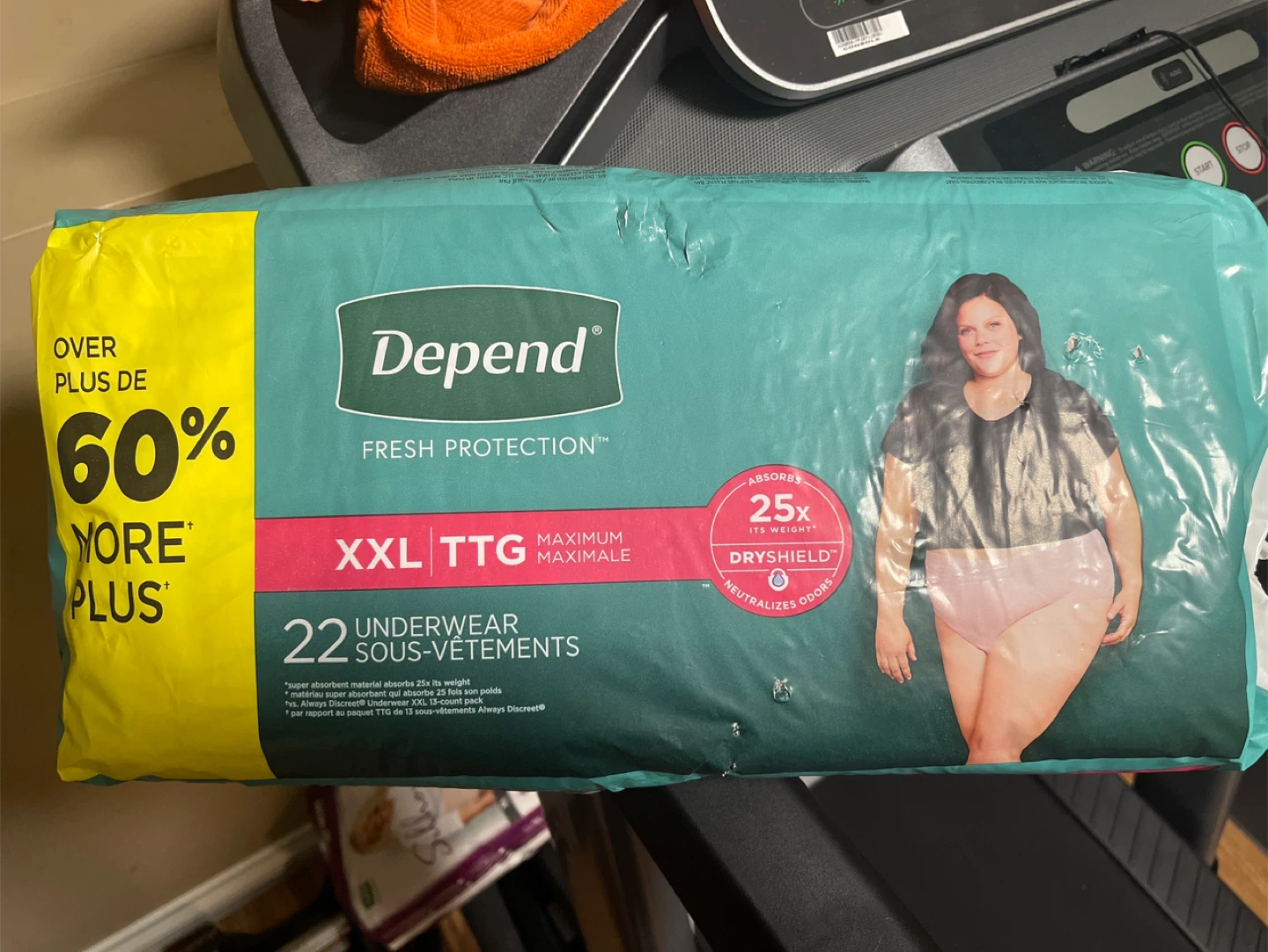 Depend Fresh Protection XXL Underwear (22 count)