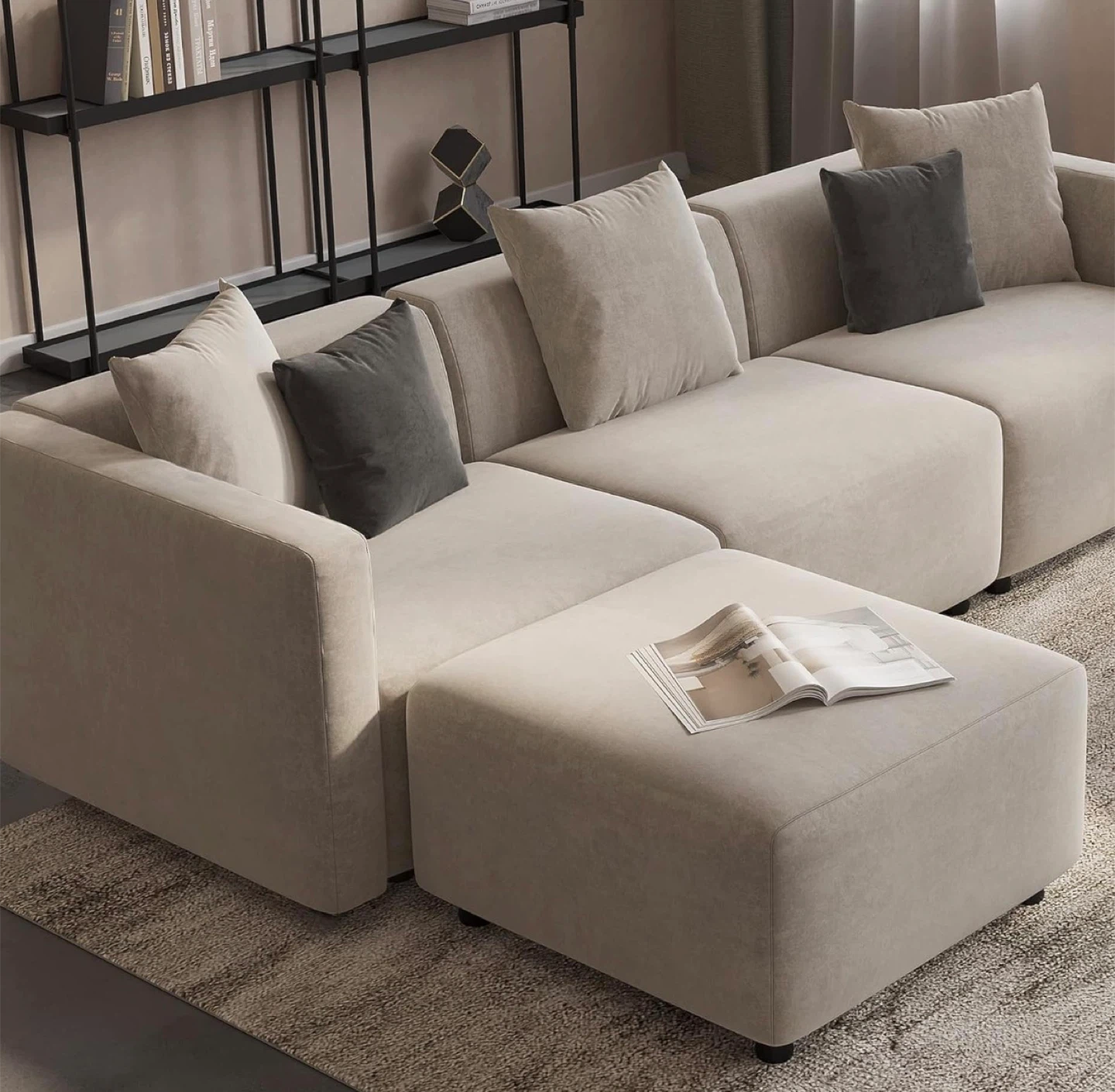New Living  Room Set (2chairs, coffee table, side table and rug) - photo 2