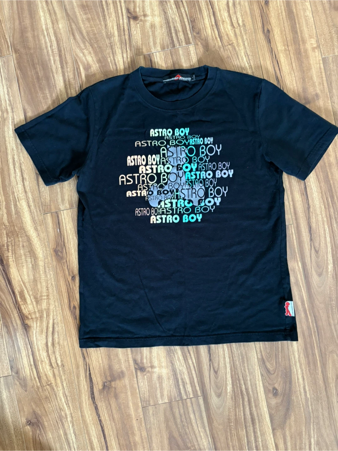 Astro Boy Black Graphic T-Shirt - Size L