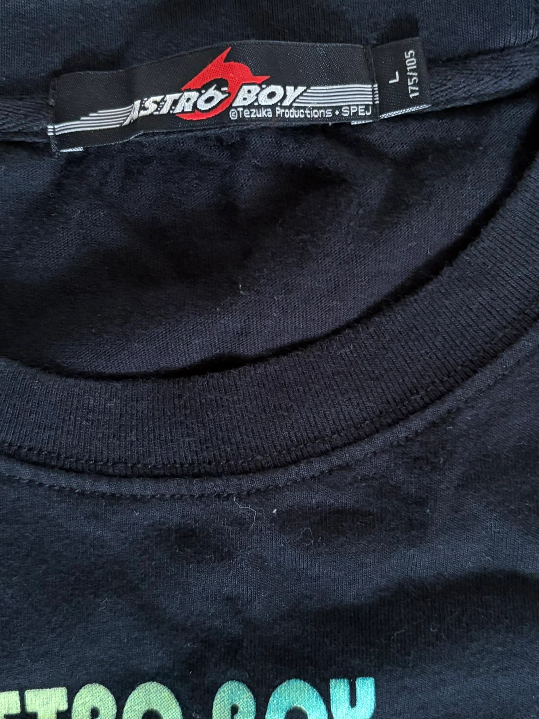 Astro Boy Black Graphic T-Shirt - Size L - photo 3