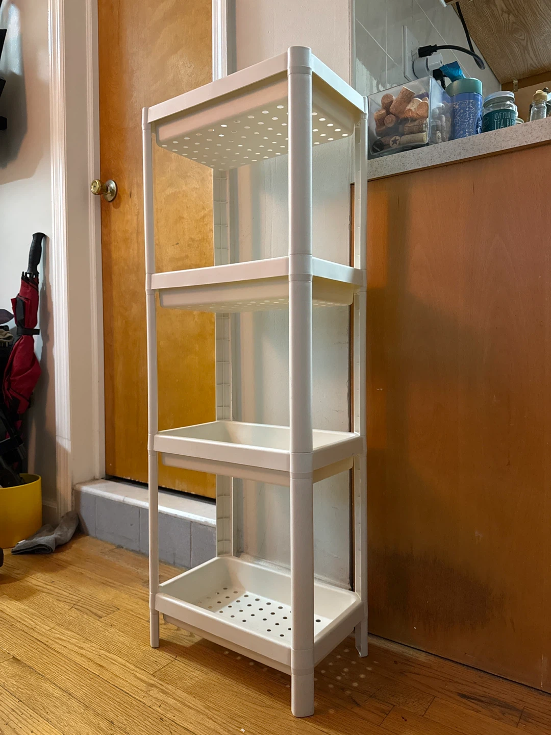4-Tier Plastic Storage Shelf - photo 3