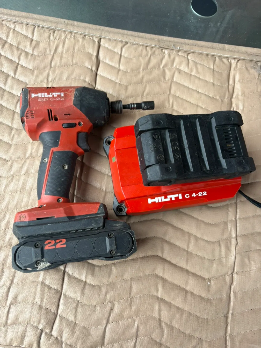 Hilti SID 8-22 Cordless Impact Driver thumbnail