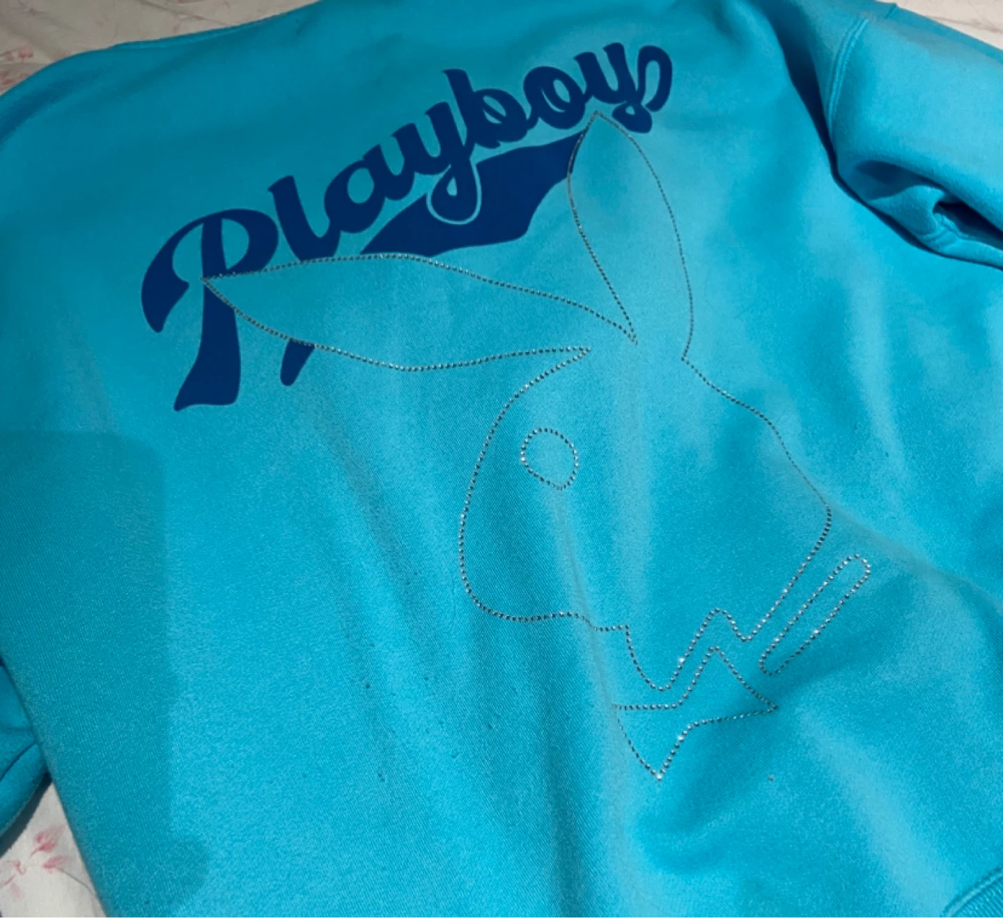 Blue Playboy Hoodie - photo 2