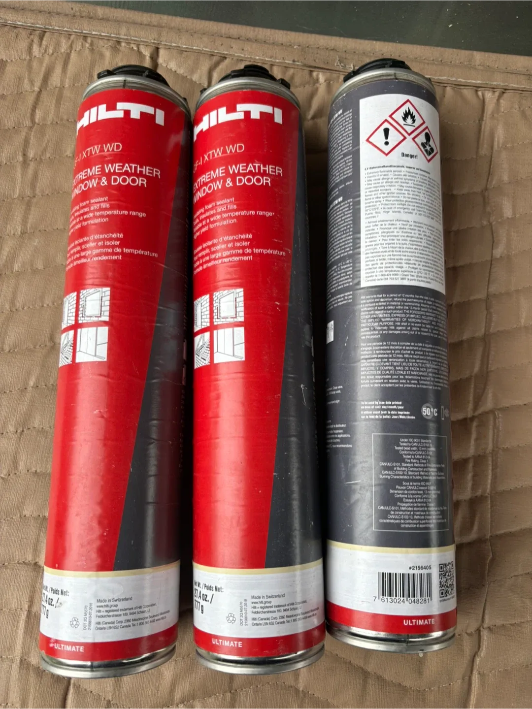 Hilti XTW WD Extreme Weather Window & Door Foam image indicator(2)