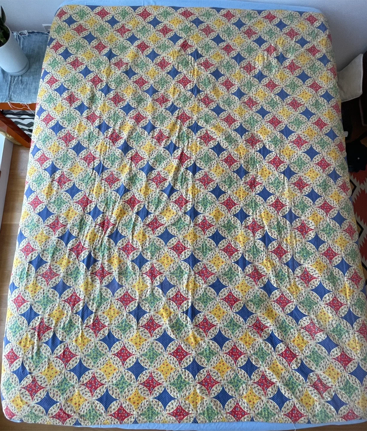 Vintage Log Cabin Quilt image indicator(9)