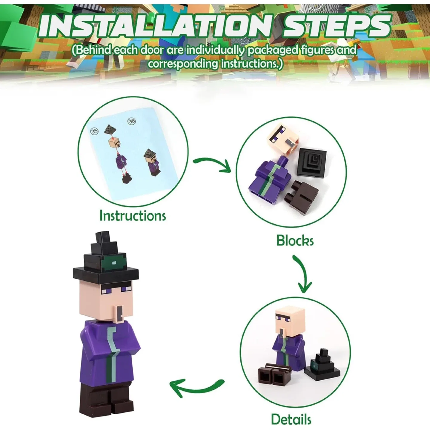 Christmas Advent Calendar 2025 Boys - 24 Day Toy Figures image indicator(4)