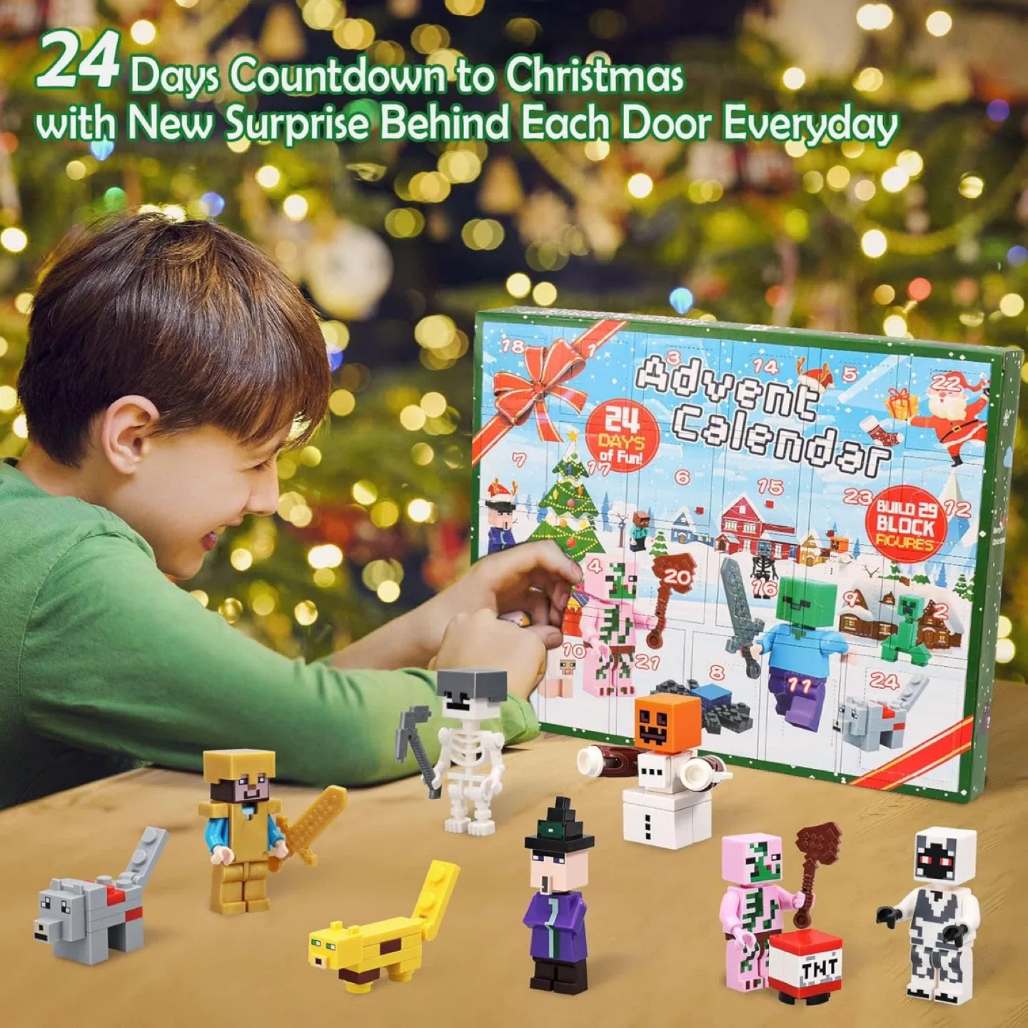 Christmas Advent Calendar 2025 Boys - 24 Day Toy Figures image indicator(2)