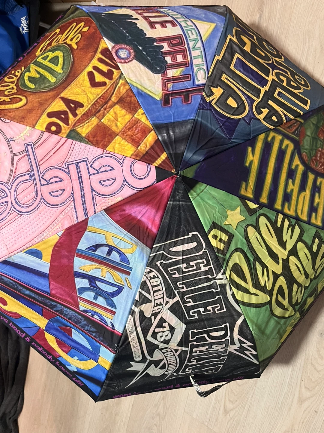 Colorful Graphic Print Umbrella - photo 2