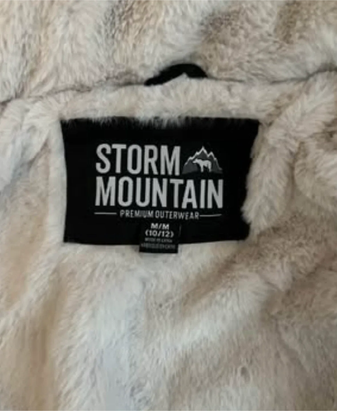 Storm Mountain Black Winter Coat - Size M (10/12) image indicator(2)