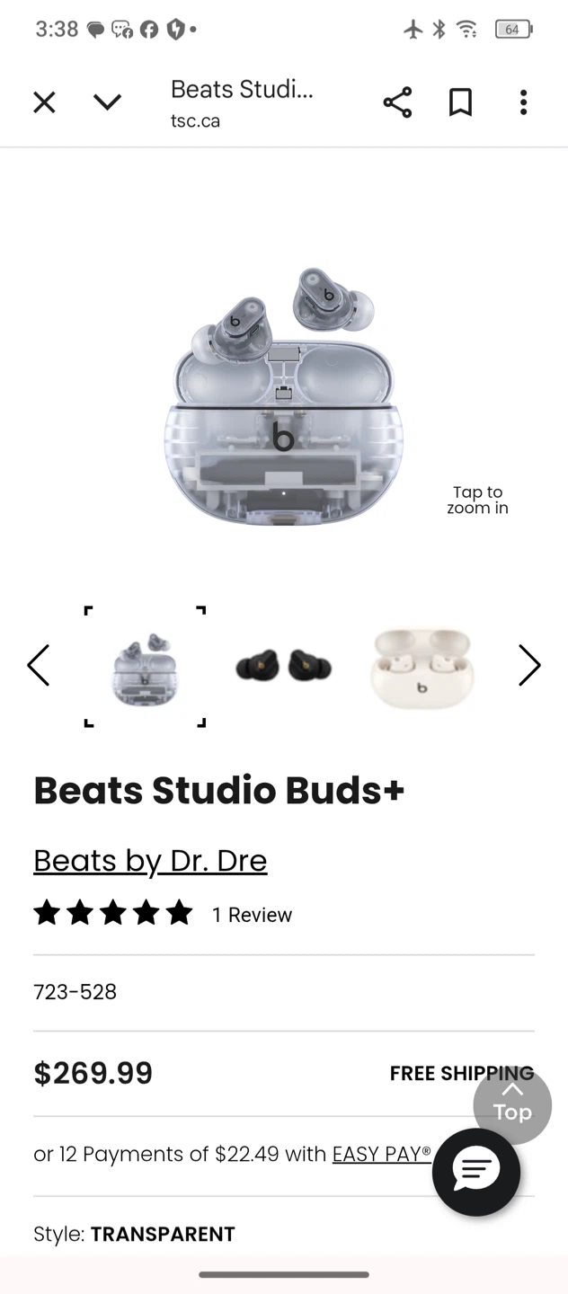 Beats Studio Buds+ - Transparent - photo 4