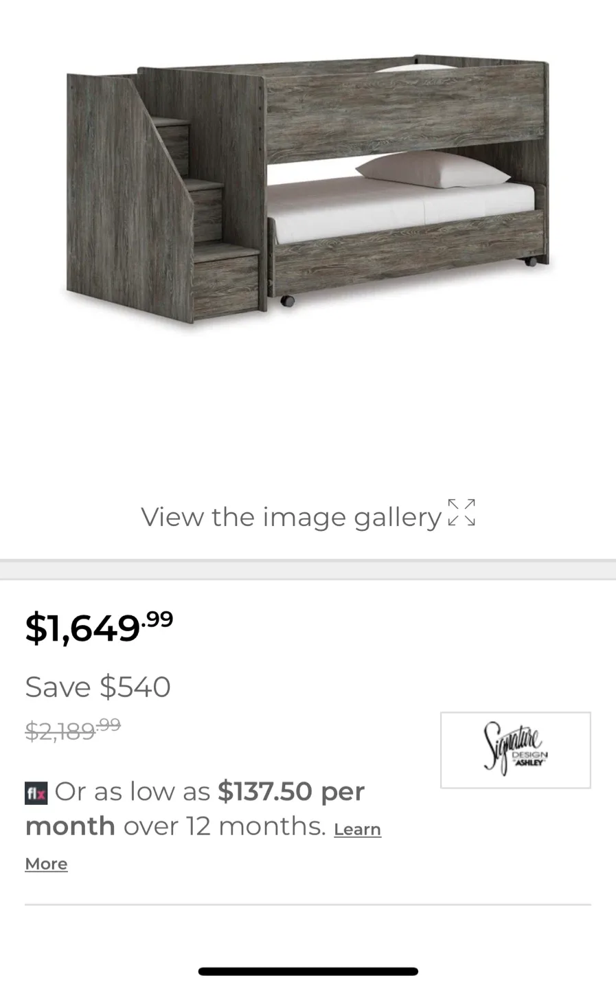 Signature Design by Ashley Bunk Bed image indicator(9)
