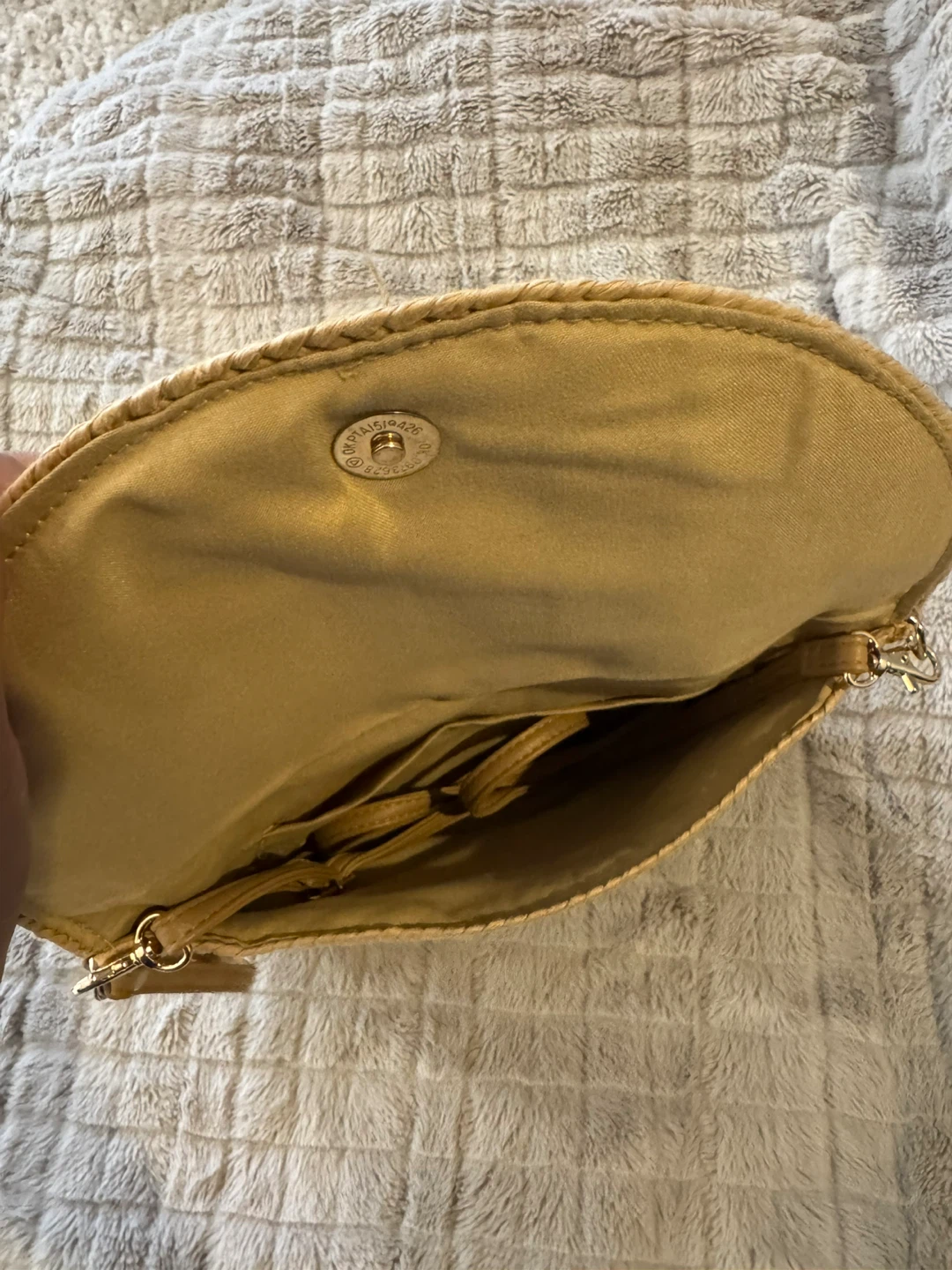 Straw Woven Clutch - photo 3