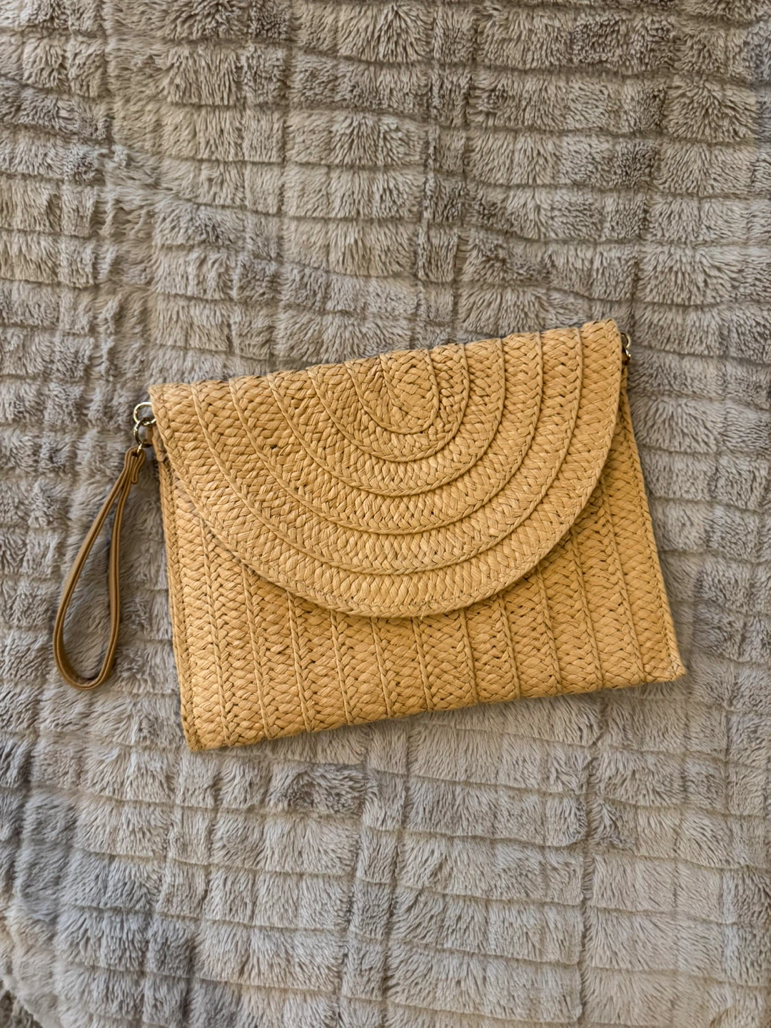 Straw Woven Clutch