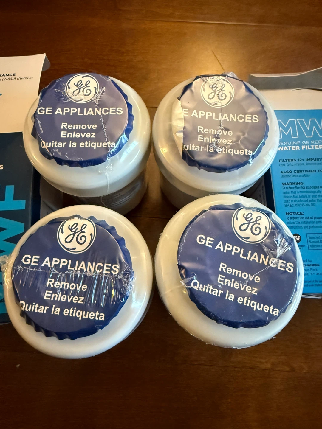 GE MWF Refrigerator Water Filter - 3 filters left - photo 3