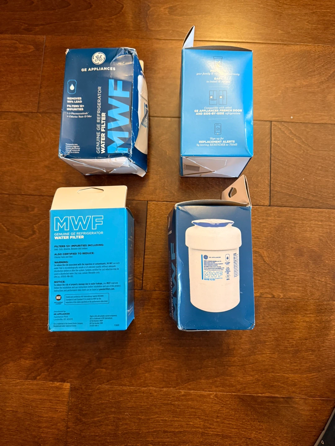 GE MWF Refrigerator Water Filter - 3 filters left - photo 2