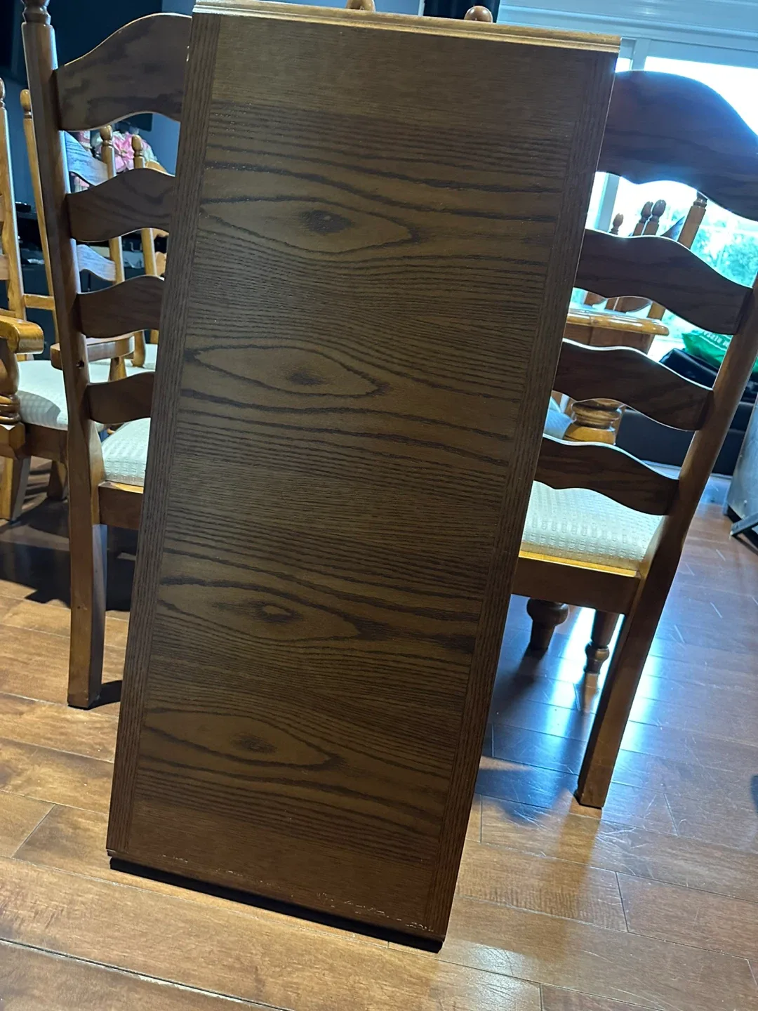 Wooden Dining Table with 8 Chairs image indicator(5)