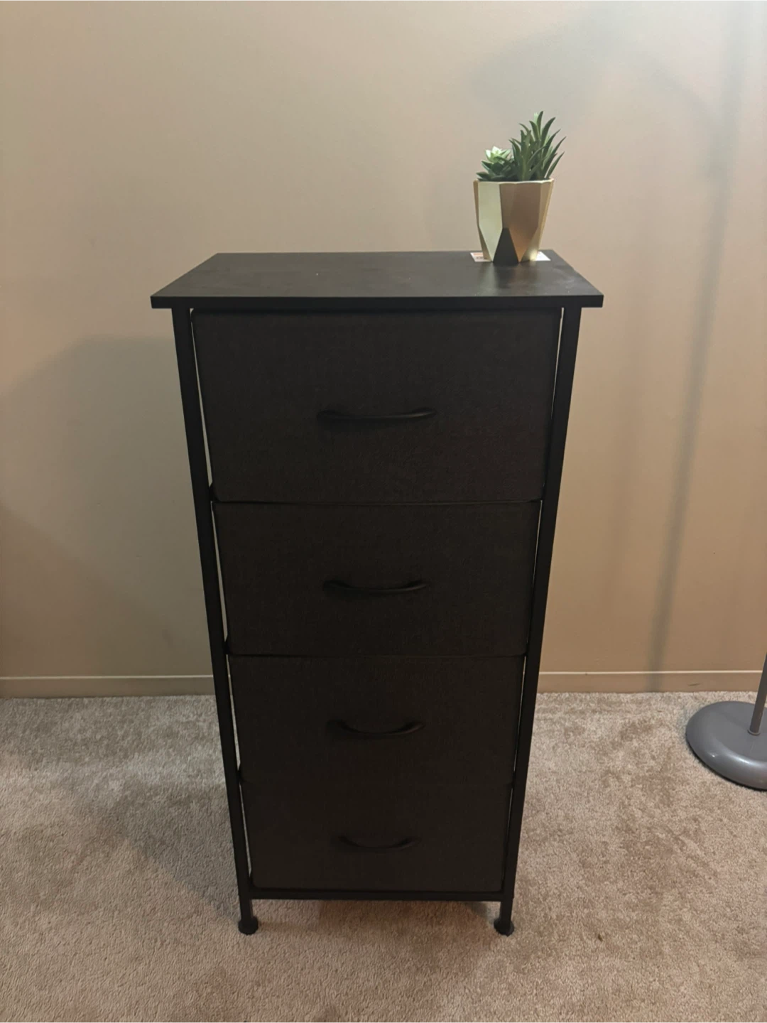 4-Drawer Fabric Storage Dresser (2 months old) - photo 2