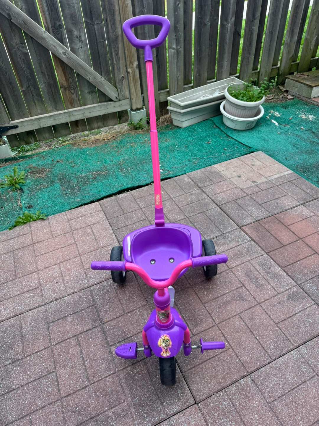 Tricycle Bike with Parent Push Bar - photo 2