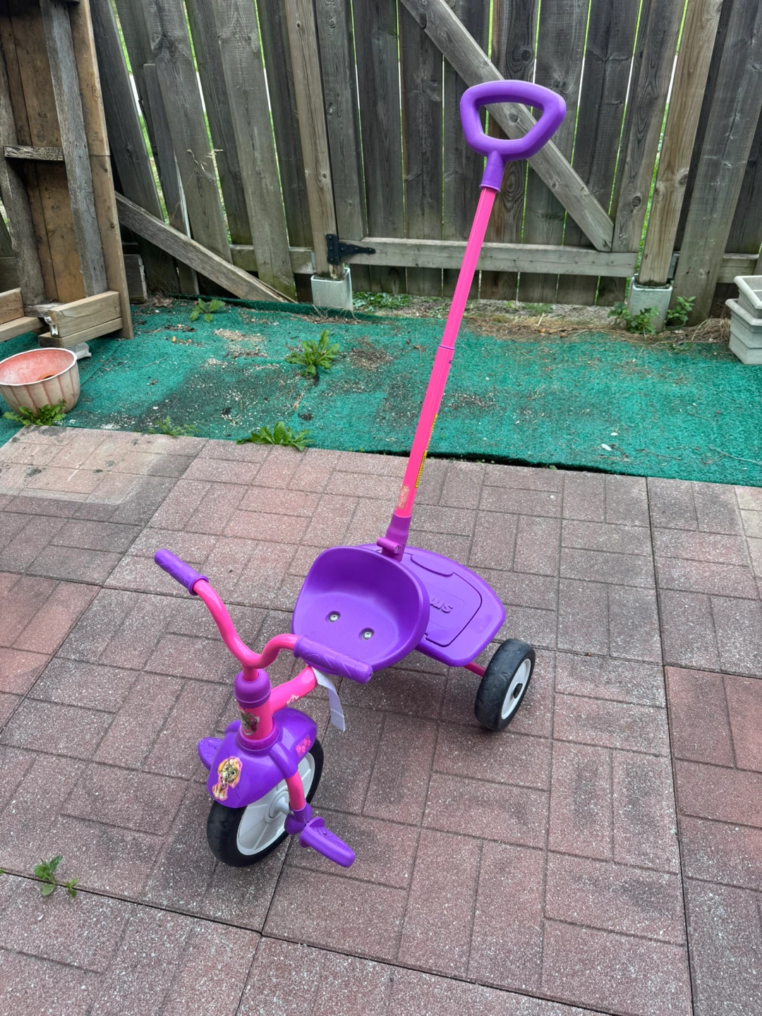Tricycle Bike with Parent Push Bar - photo 3