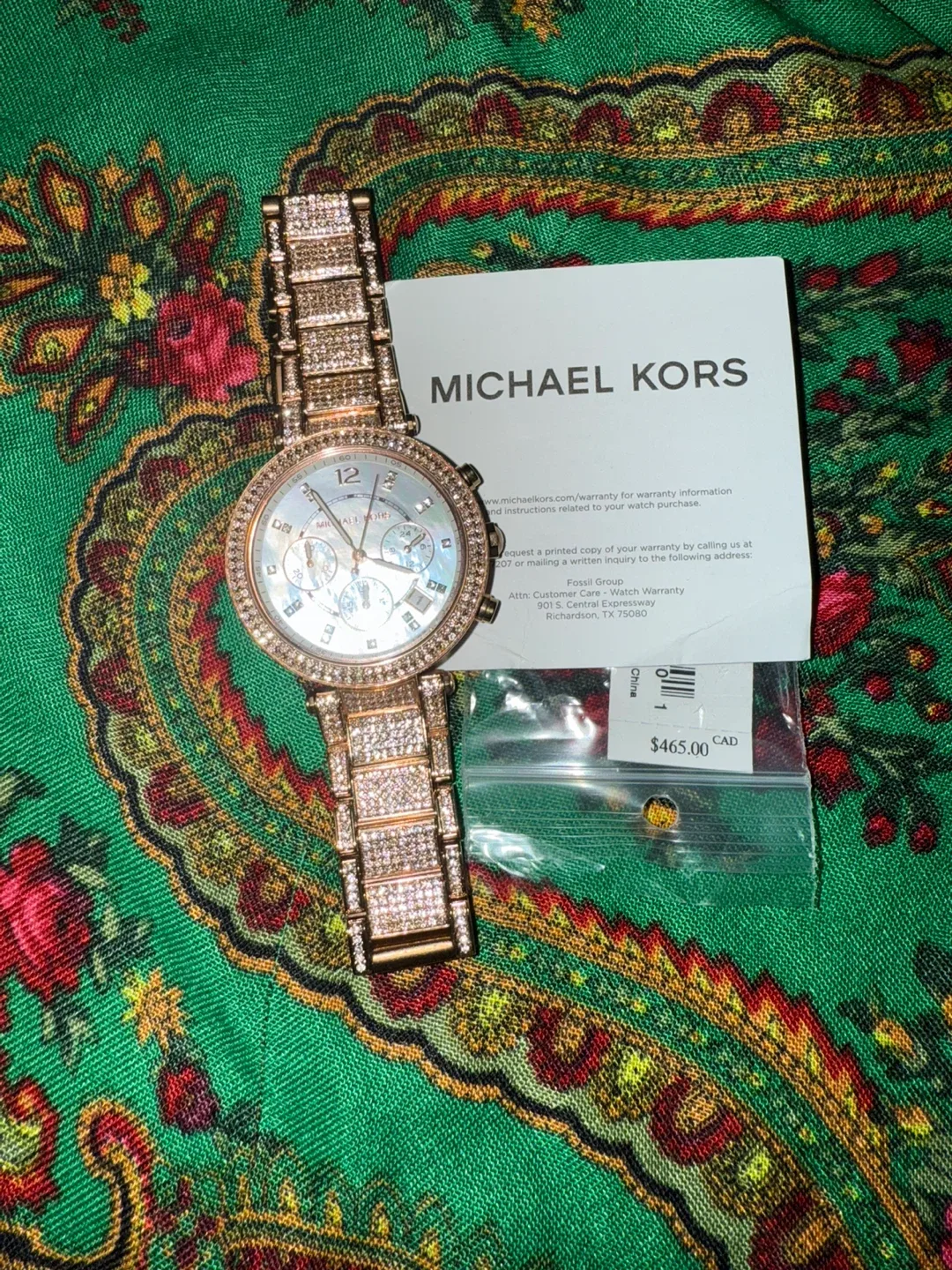 Michael Kors Rose Gold Women's Watch image indicator(4)