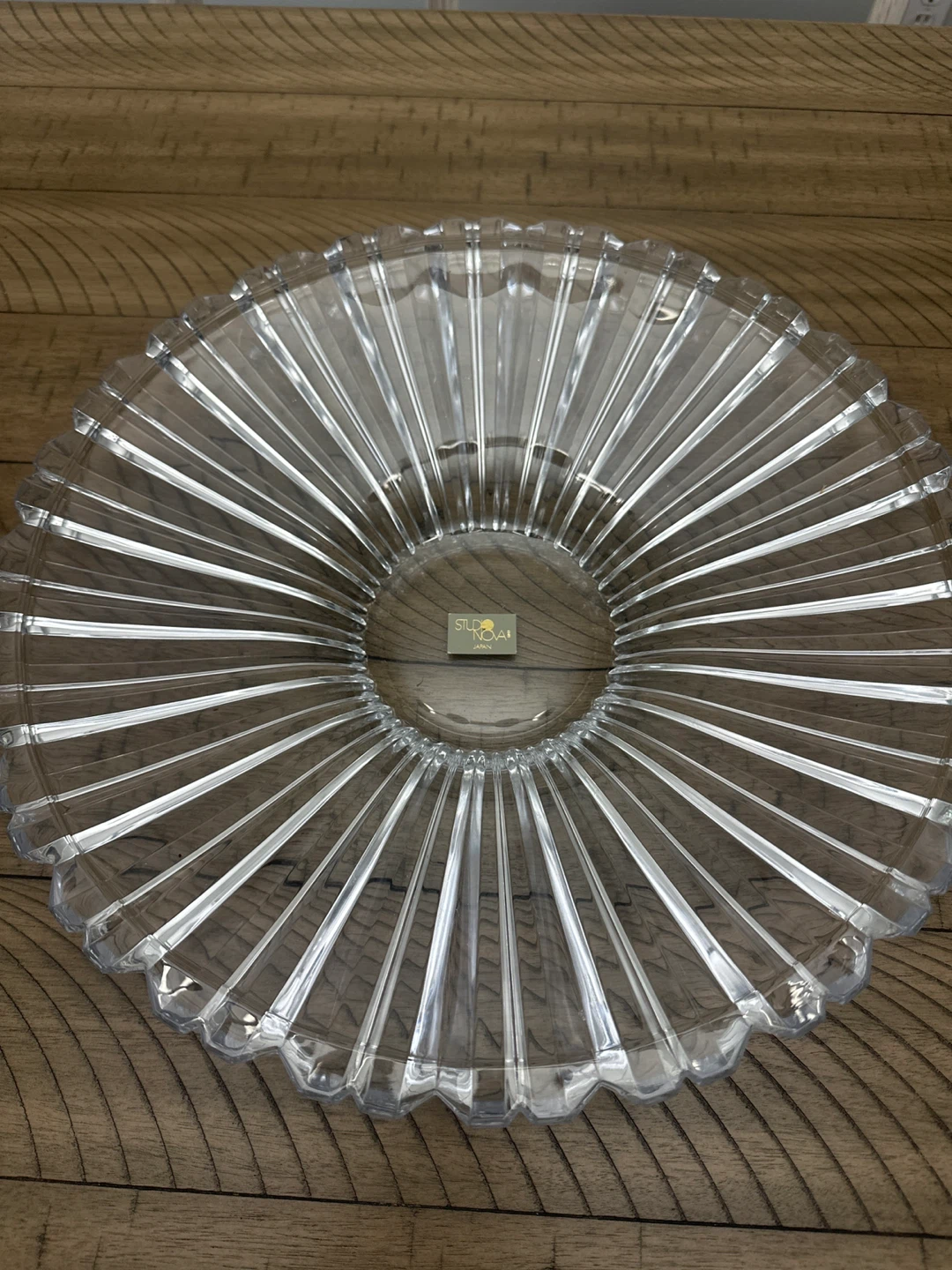 Studio Nova Footed Serving Bowl - Clear
