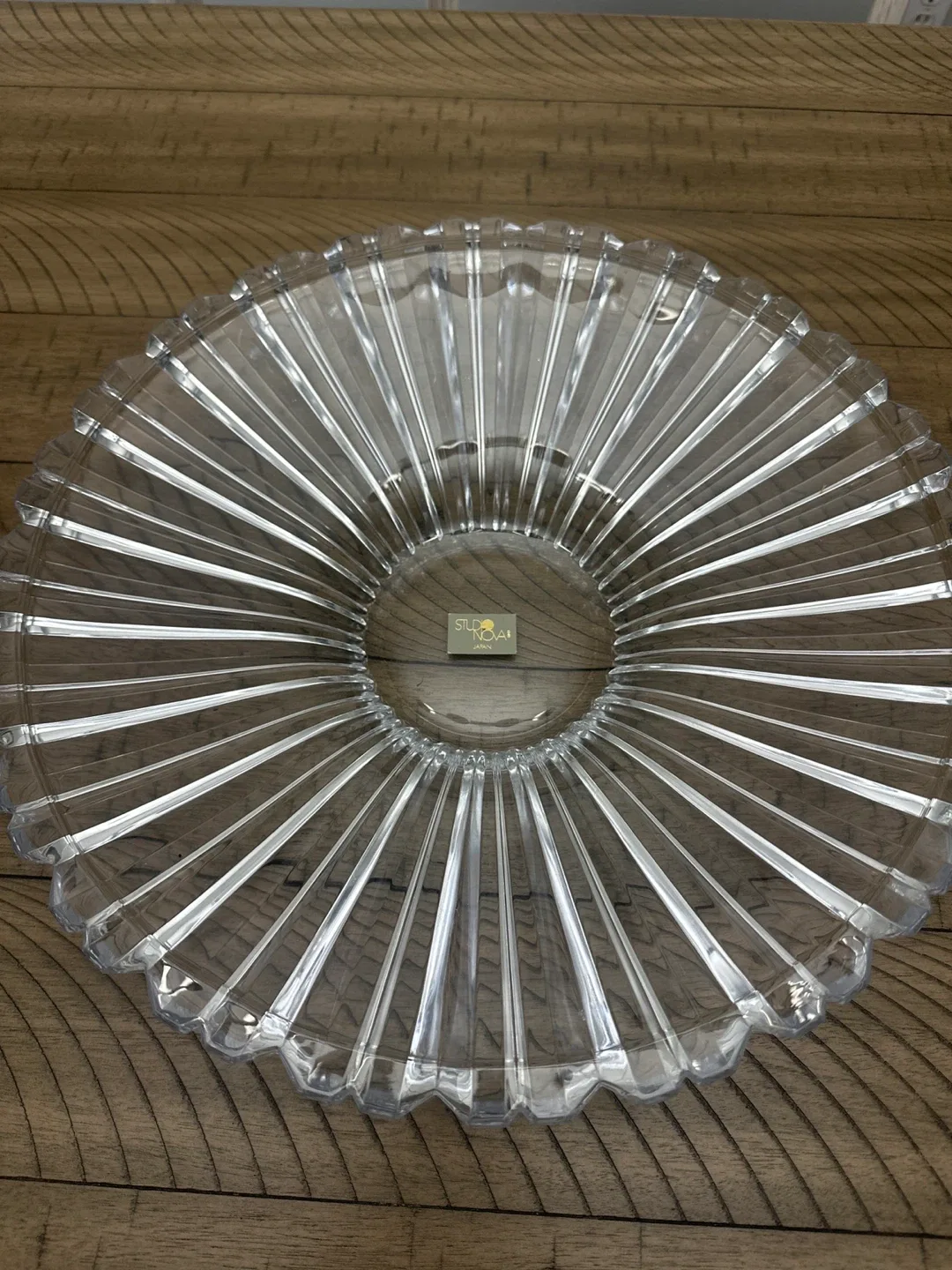 Studio Nova Footed Serving Bowl - Clear thumbnail