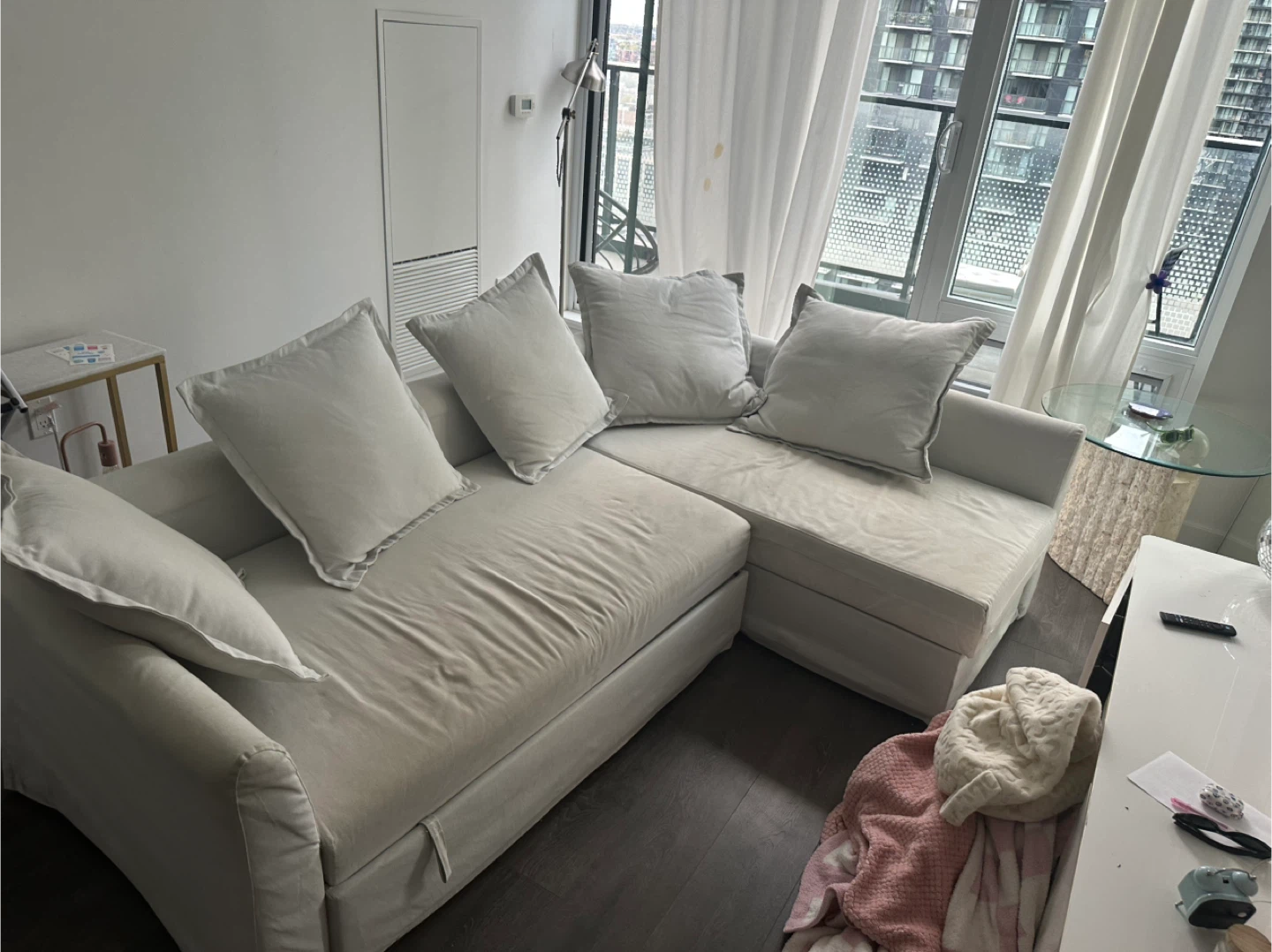 IKEA HOLMSUND Corner Sofa-bed - photo 5