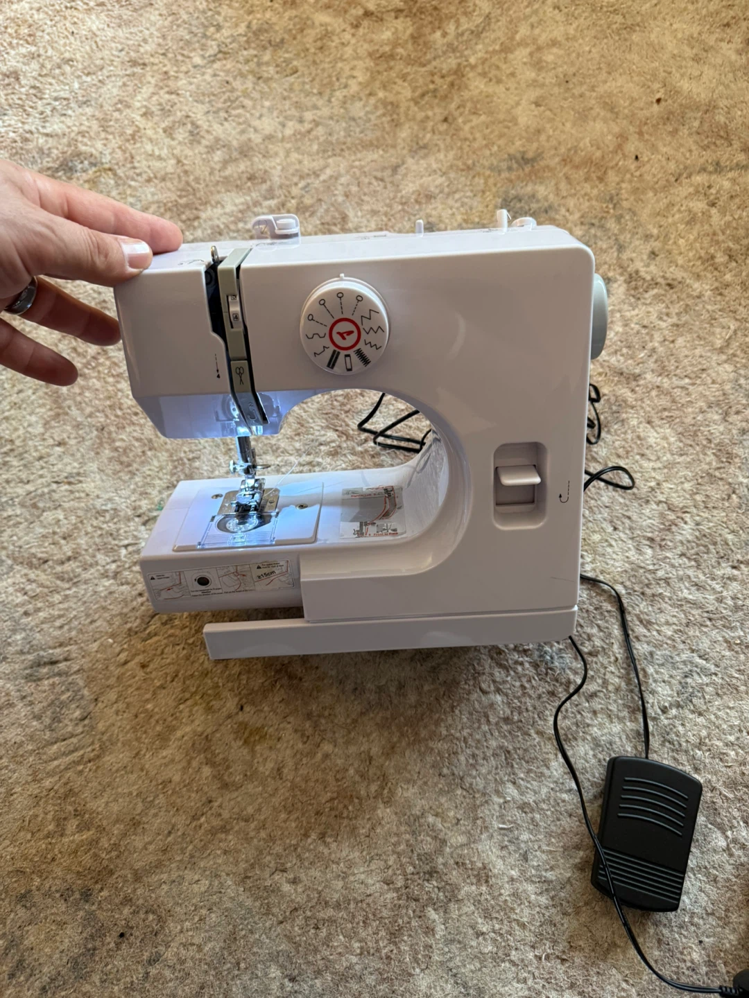 White Sewing Machine