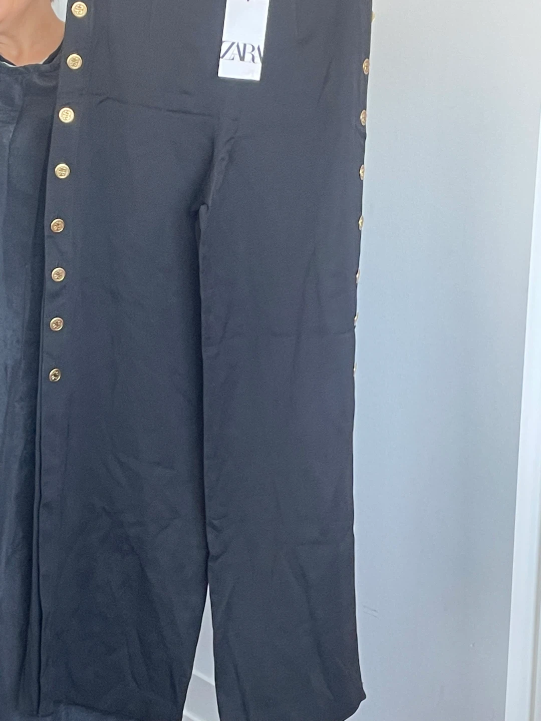Zara Black Pants - Size M - photo 4