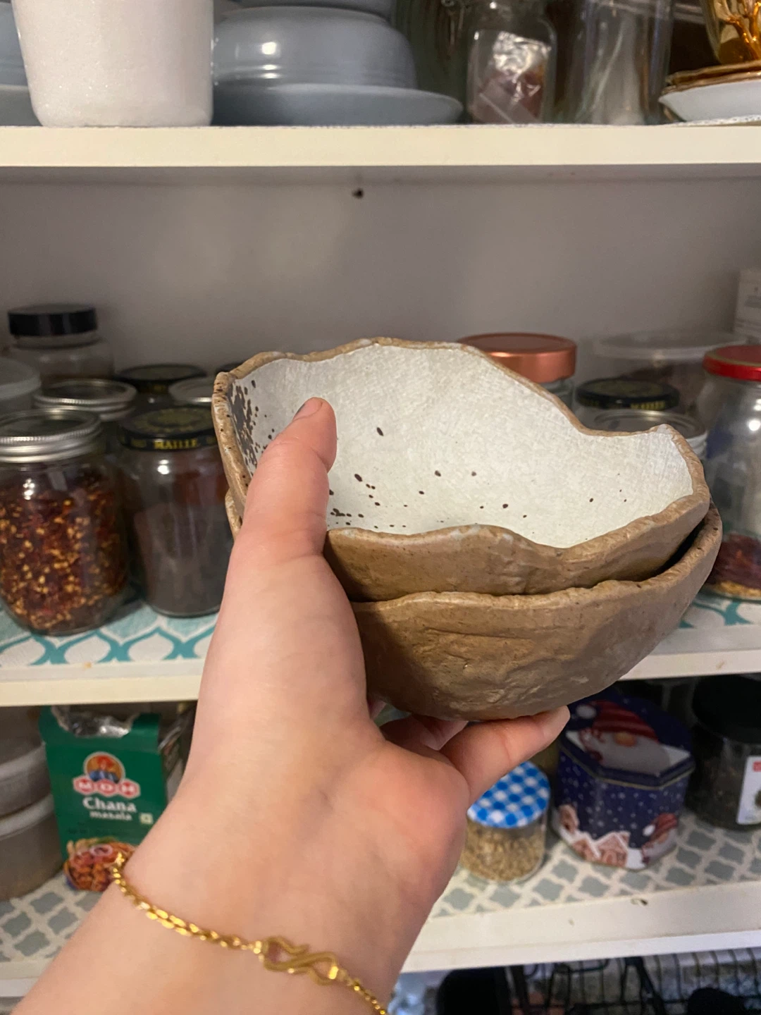 Handmade Ceramic Bowls - Set of 2