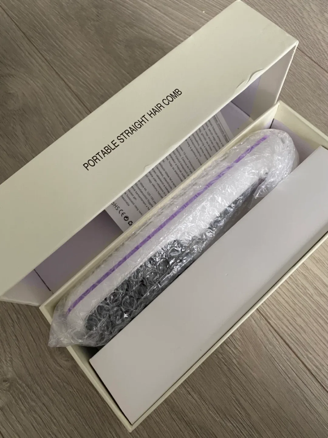 BESTRIVER Hair Straightener Brush - New in Box image indicator(6)