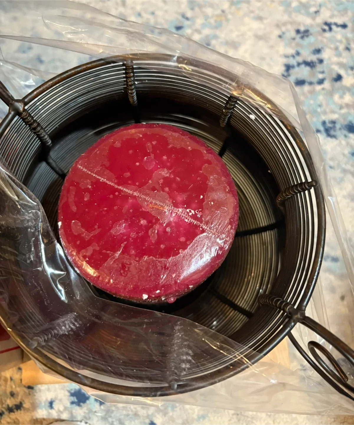 Rustic Wire Lantern & Candle Set image indicator(5)