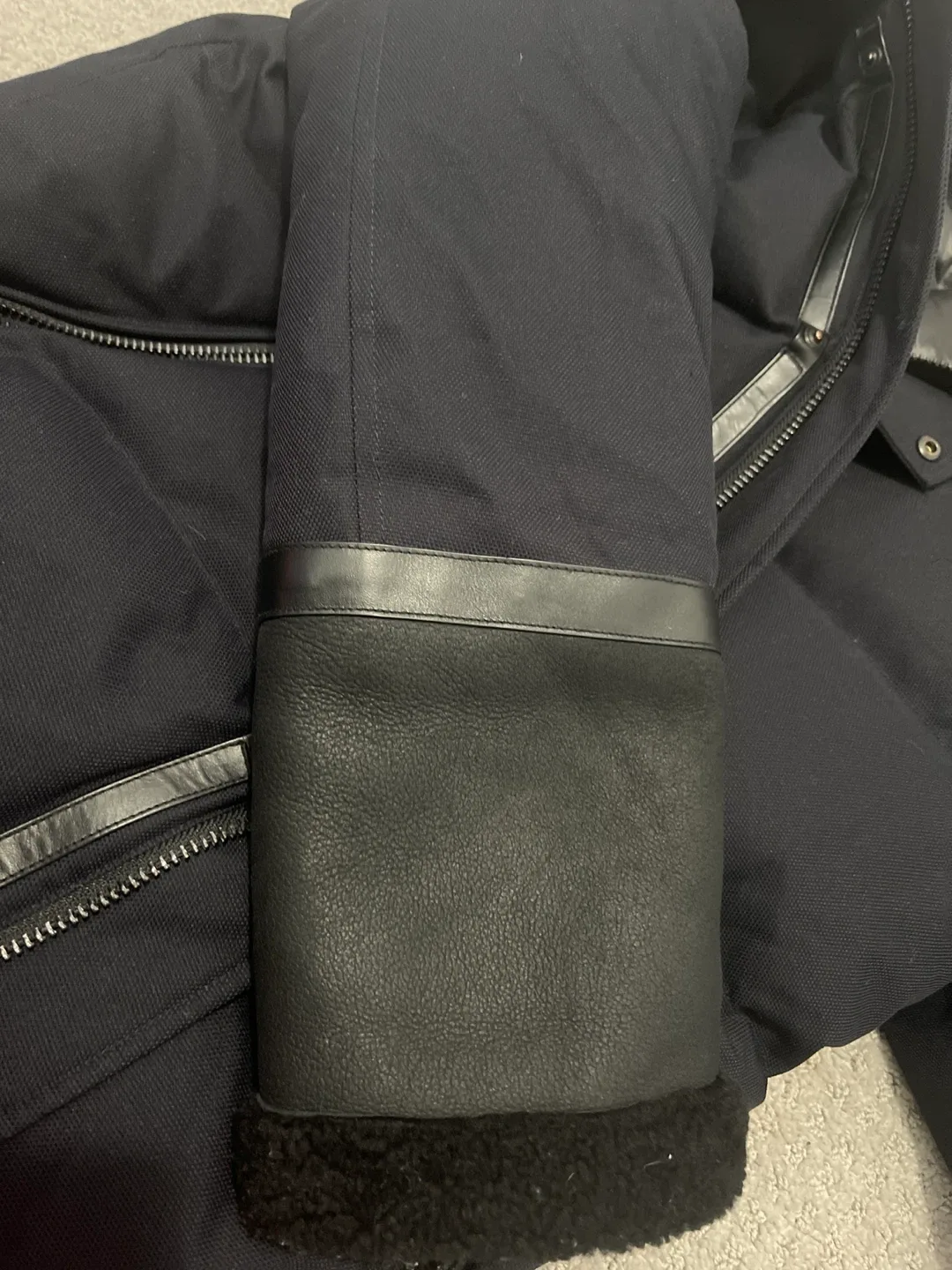 Mackage Black Down Puffer Jacket image indicator(3)