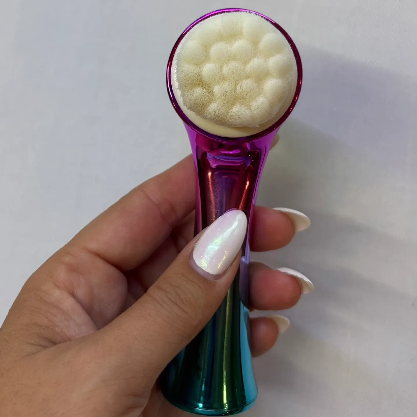 Iridescent Makeup Brush Set Mermaid Cleansing Foundation Brush image indicator(4)