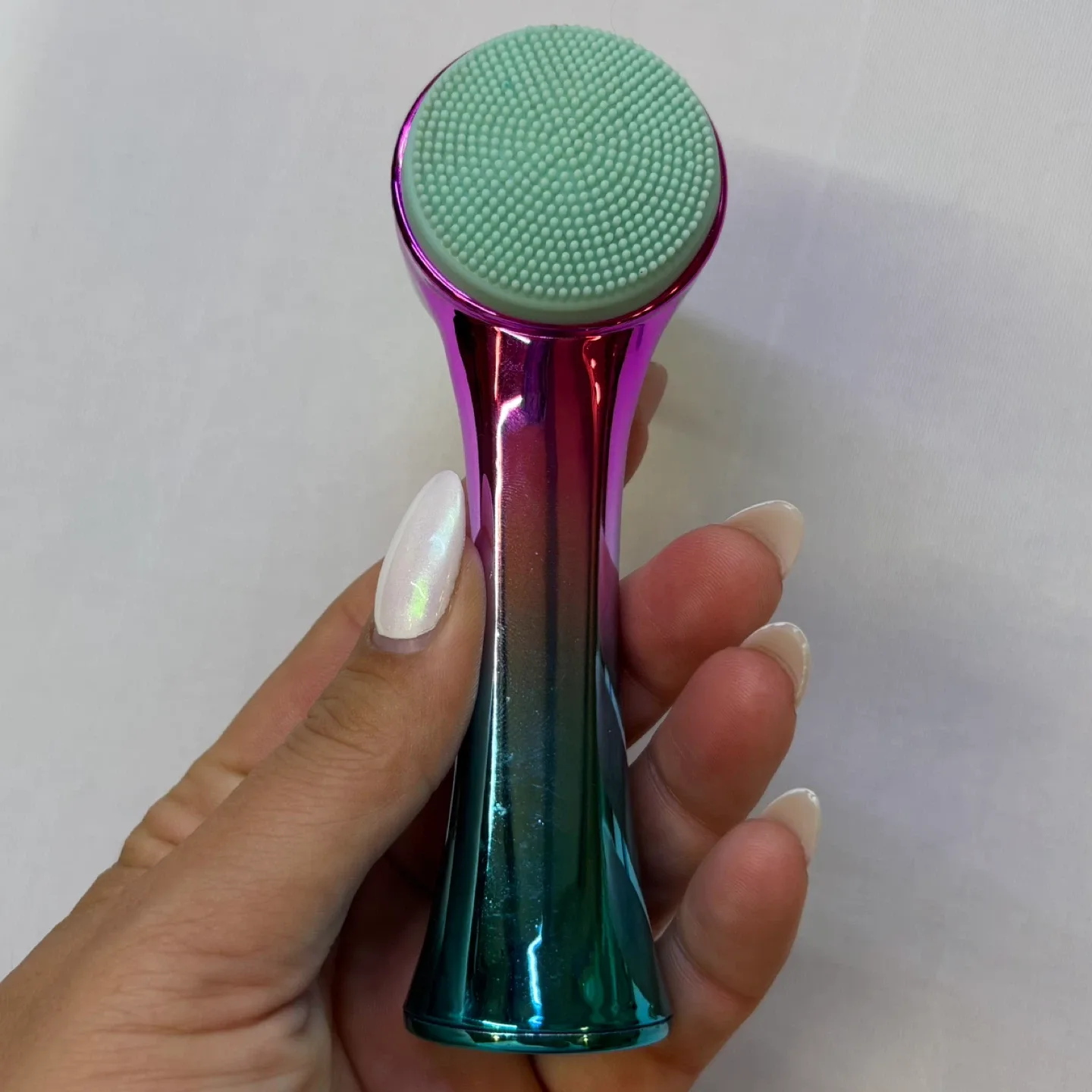 Iridescent Makeup Brush Set Mermaid Cleansing Foundation Brush image indicator(3)