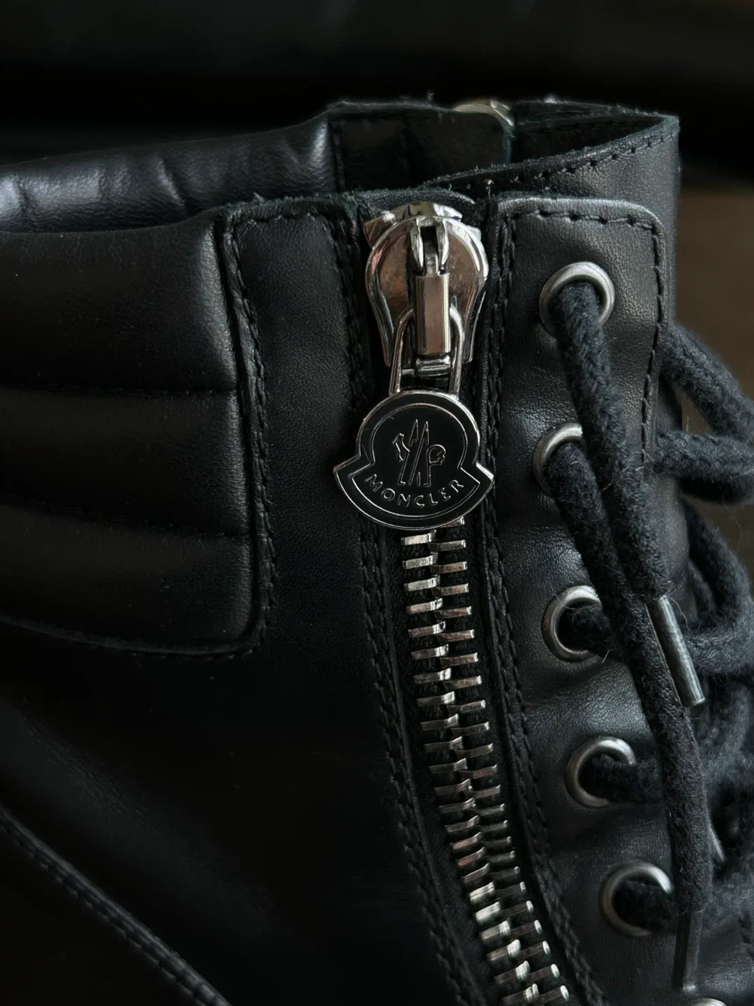 Moncler leather boots image indicator(2)