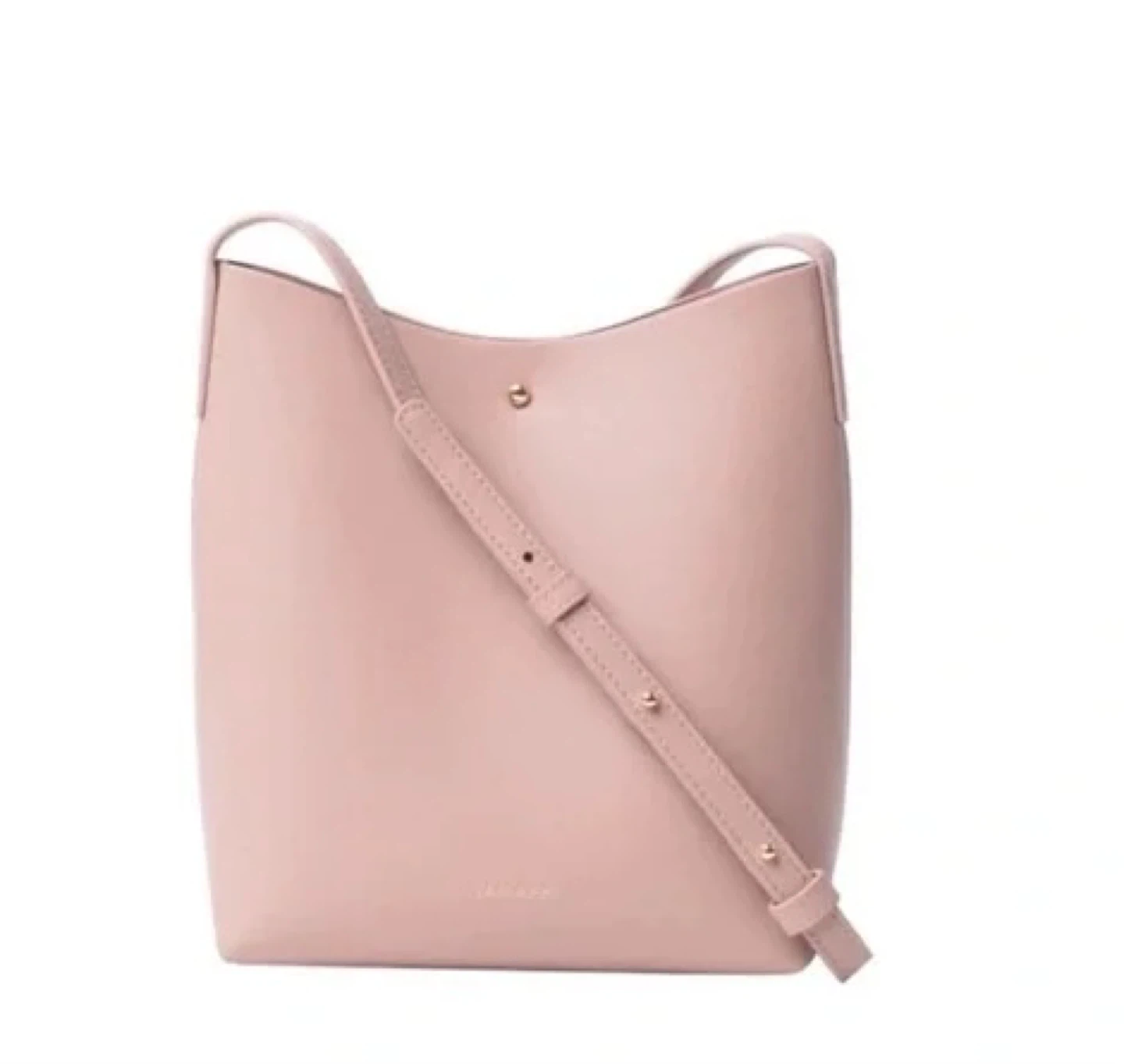 SAMARA Peony Dusty Pink Crossbody Bucket Bag - photo 3