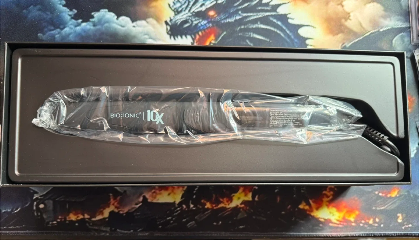 BIO IONIC 10X Pro Styling Iron 1" Brand New in Box image indicator(2)