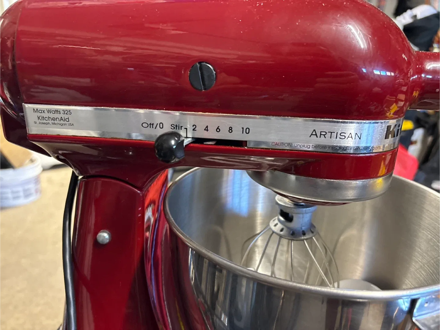 KitchenAid artisan image indicator(8)