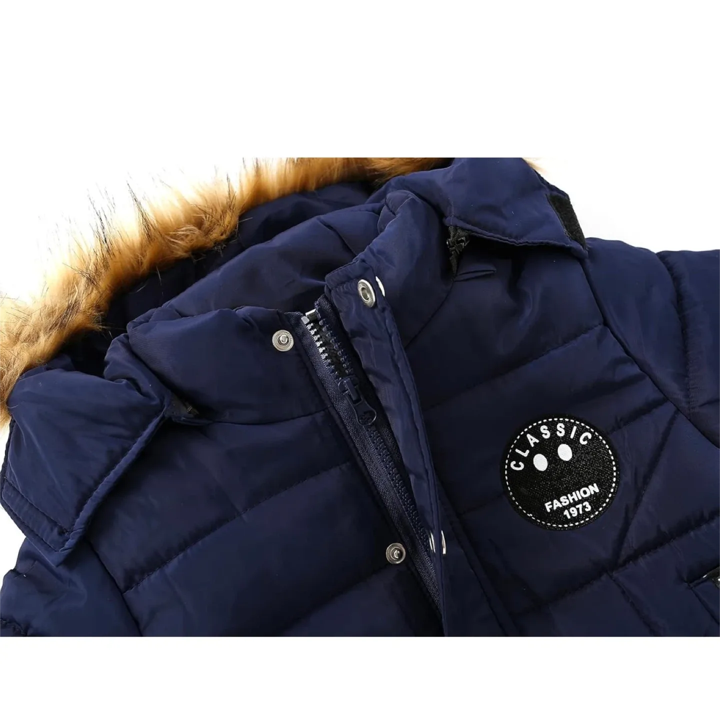 Toddler Puffer Jacket - Navy Blue image indicator(3)