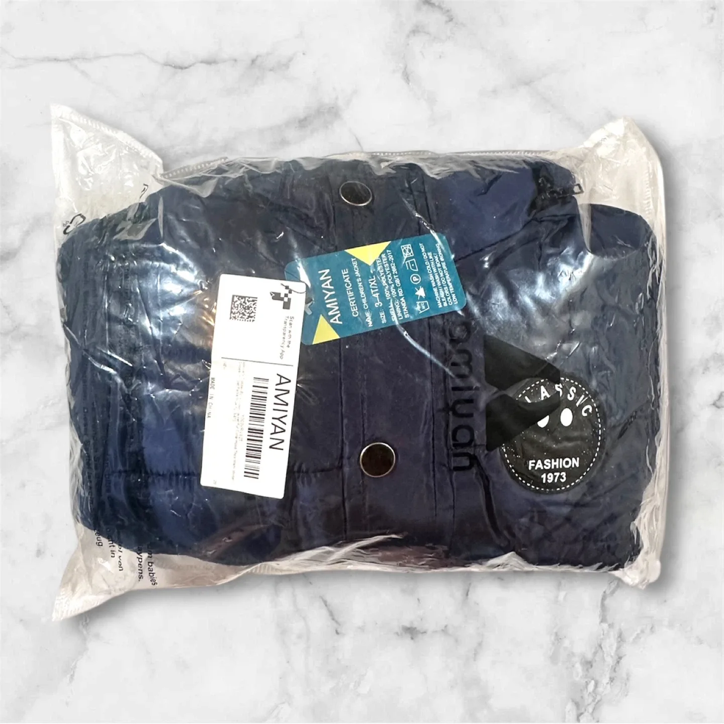 Toddler Puffer Jacket - Navy Blue image indicator(7)
