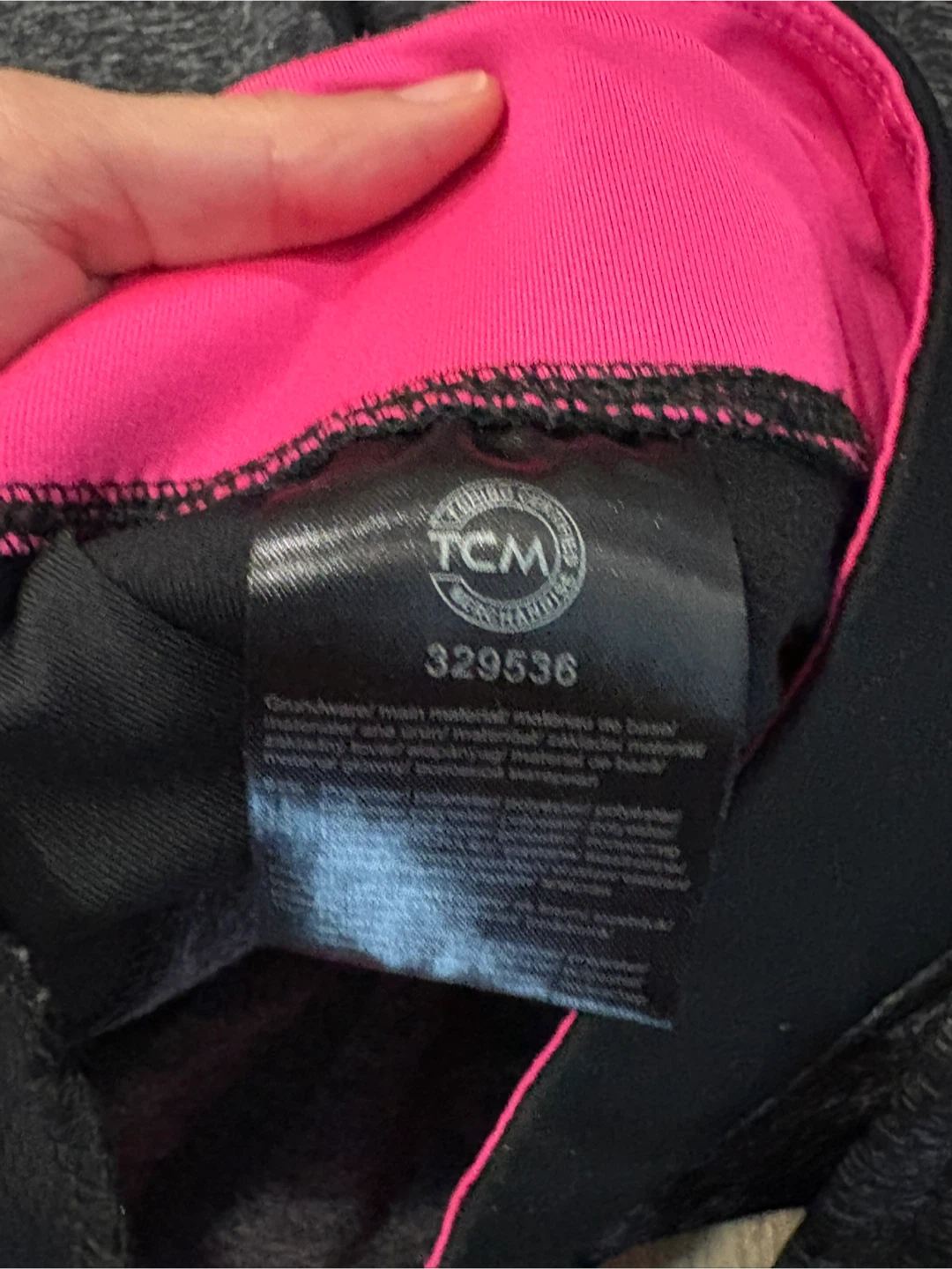TCM Heather Grey & Black Leggings - photo 4