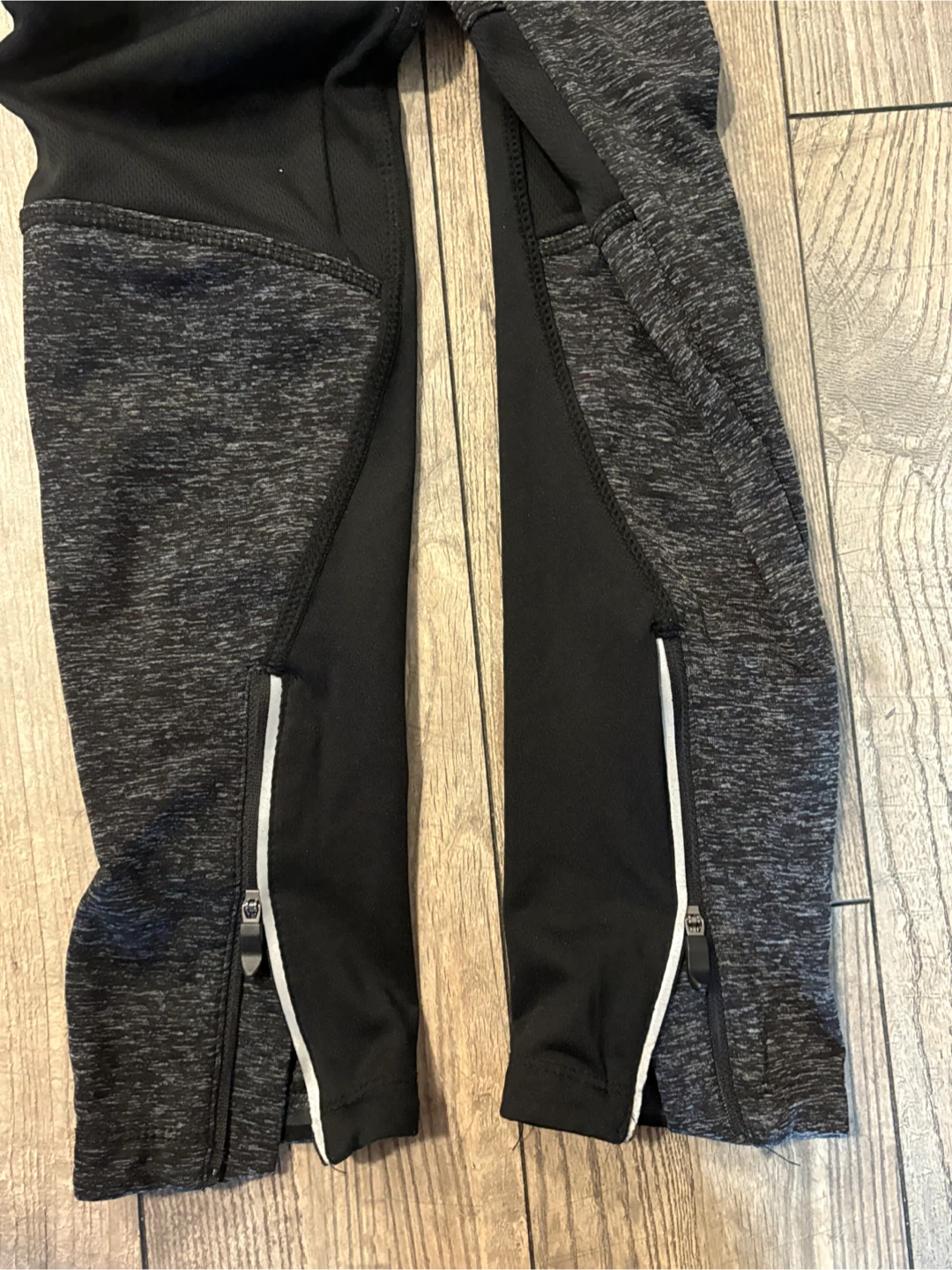 TCM Heather Grey & Black Leggings - photo 3