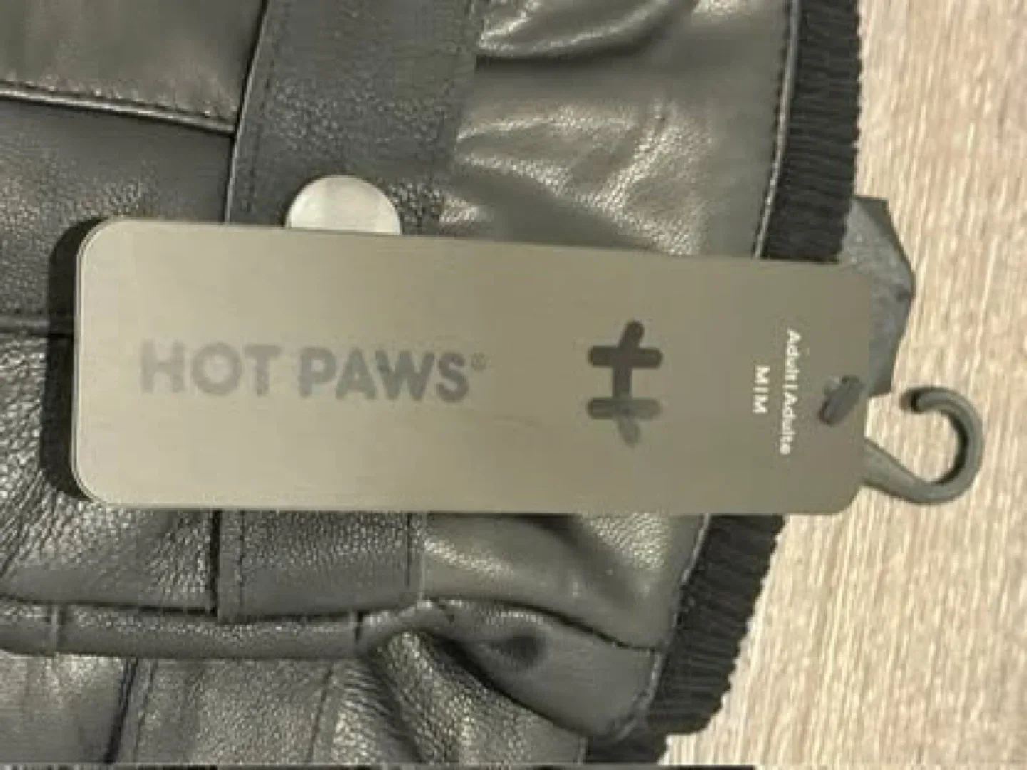 HOT PAWS Leather Gloves - New with Tags! image indicator(3)