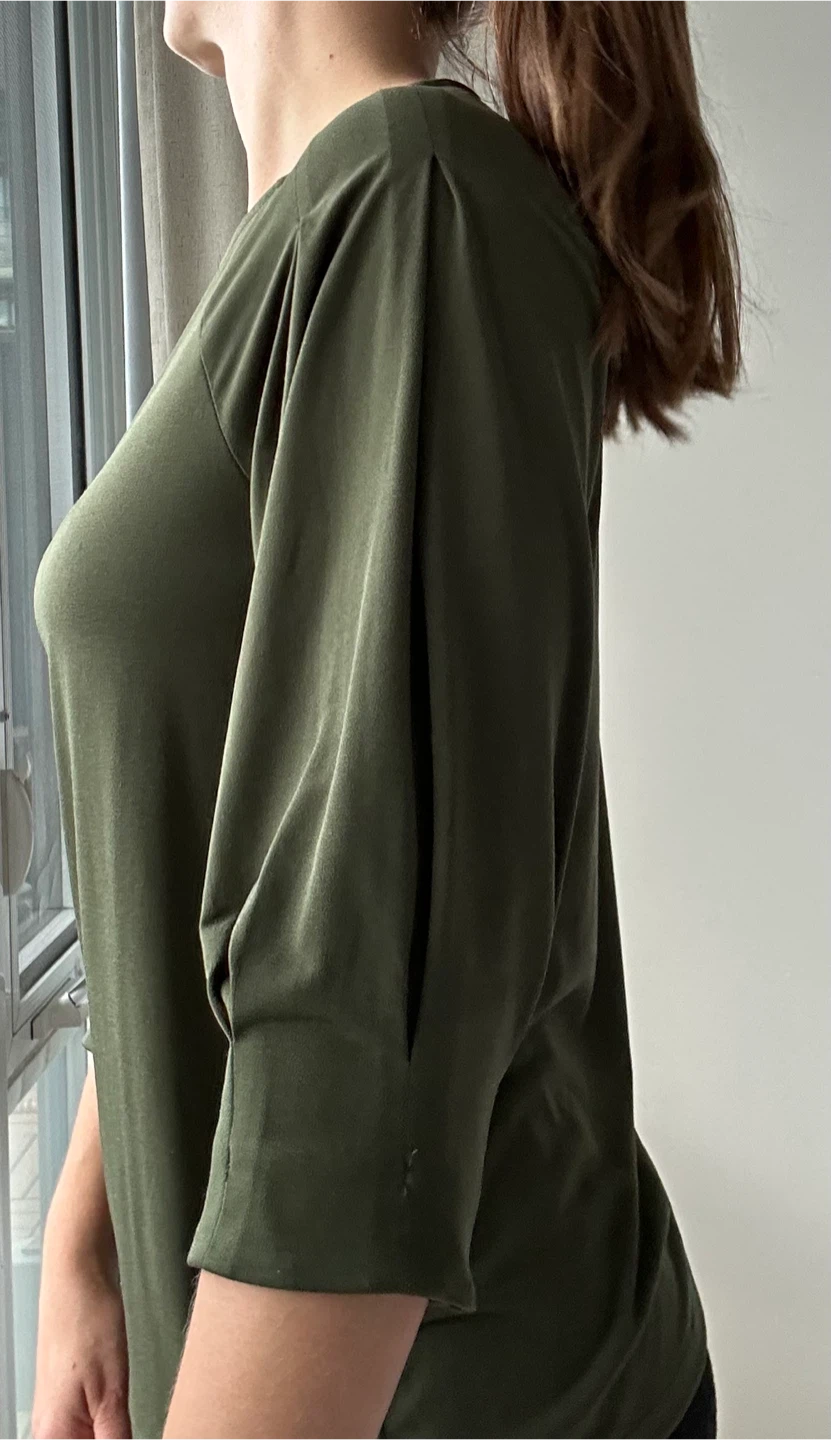 Olive Green Blouse - photo 3