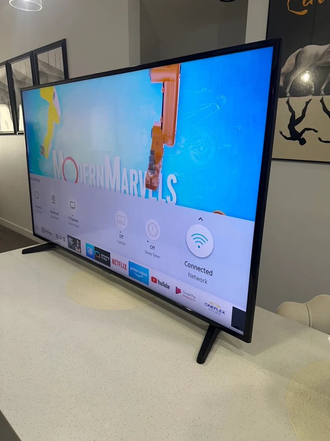 50-inch Samsung Smart TV- Used like new, no damages. thumbnail