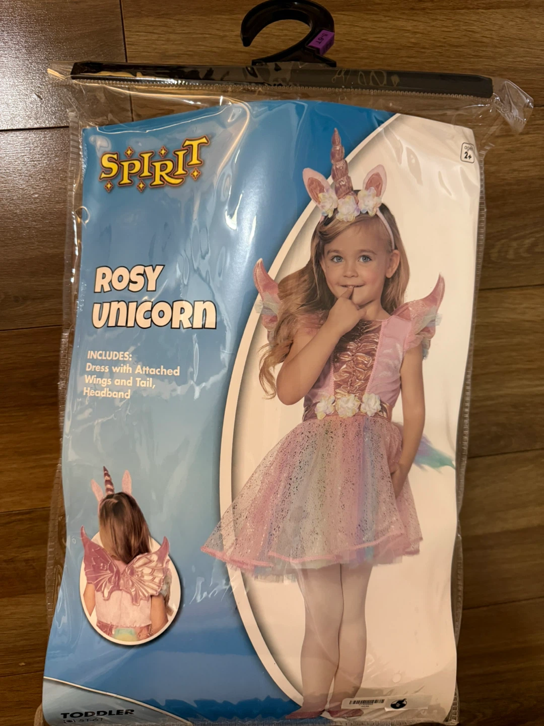 Spirit Rosy Unicorn Costume - Toddler Size