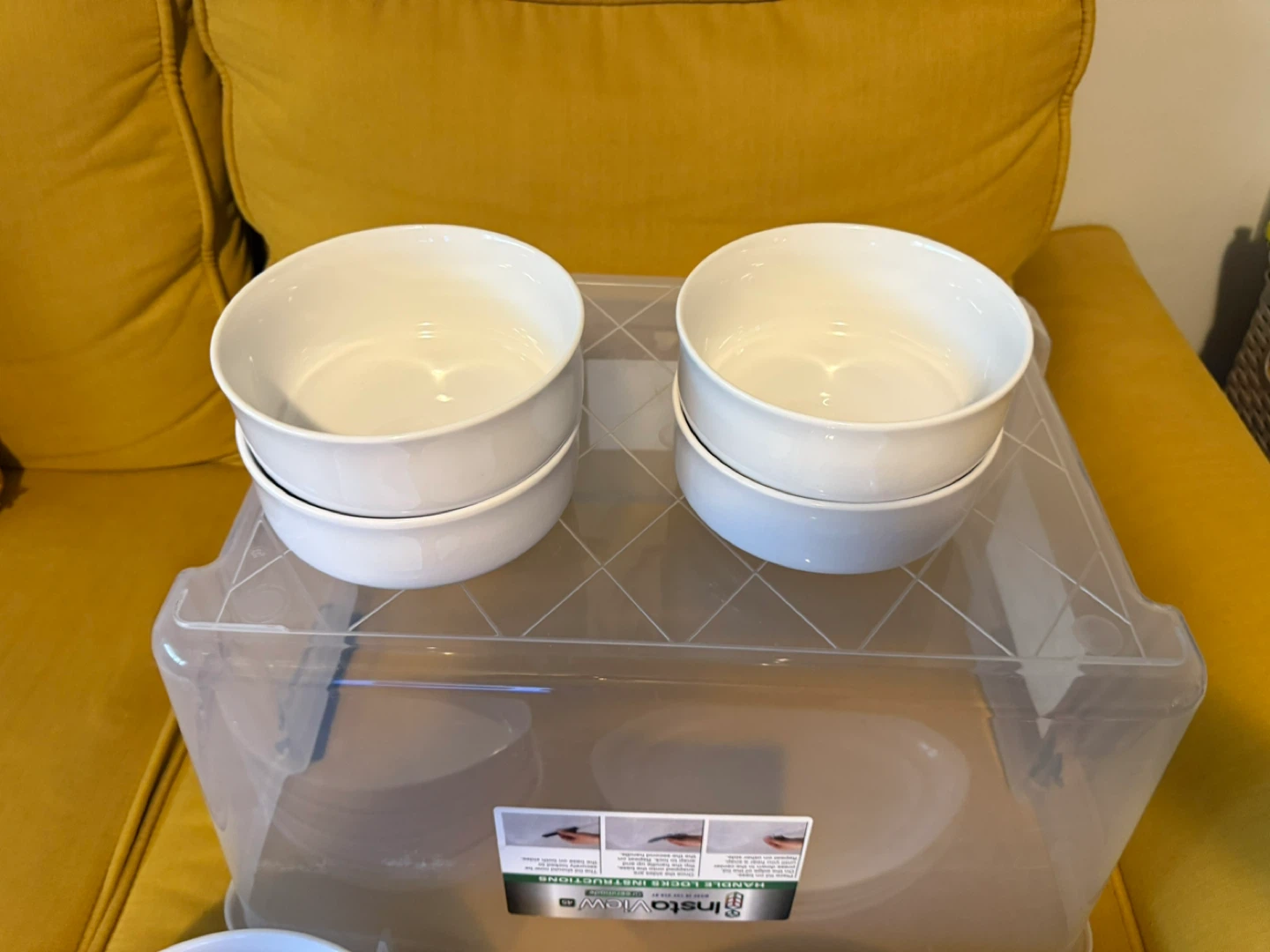Over&Back Rimmed 12-piece Glossy Porcelain Dinnerware Set - photo 3