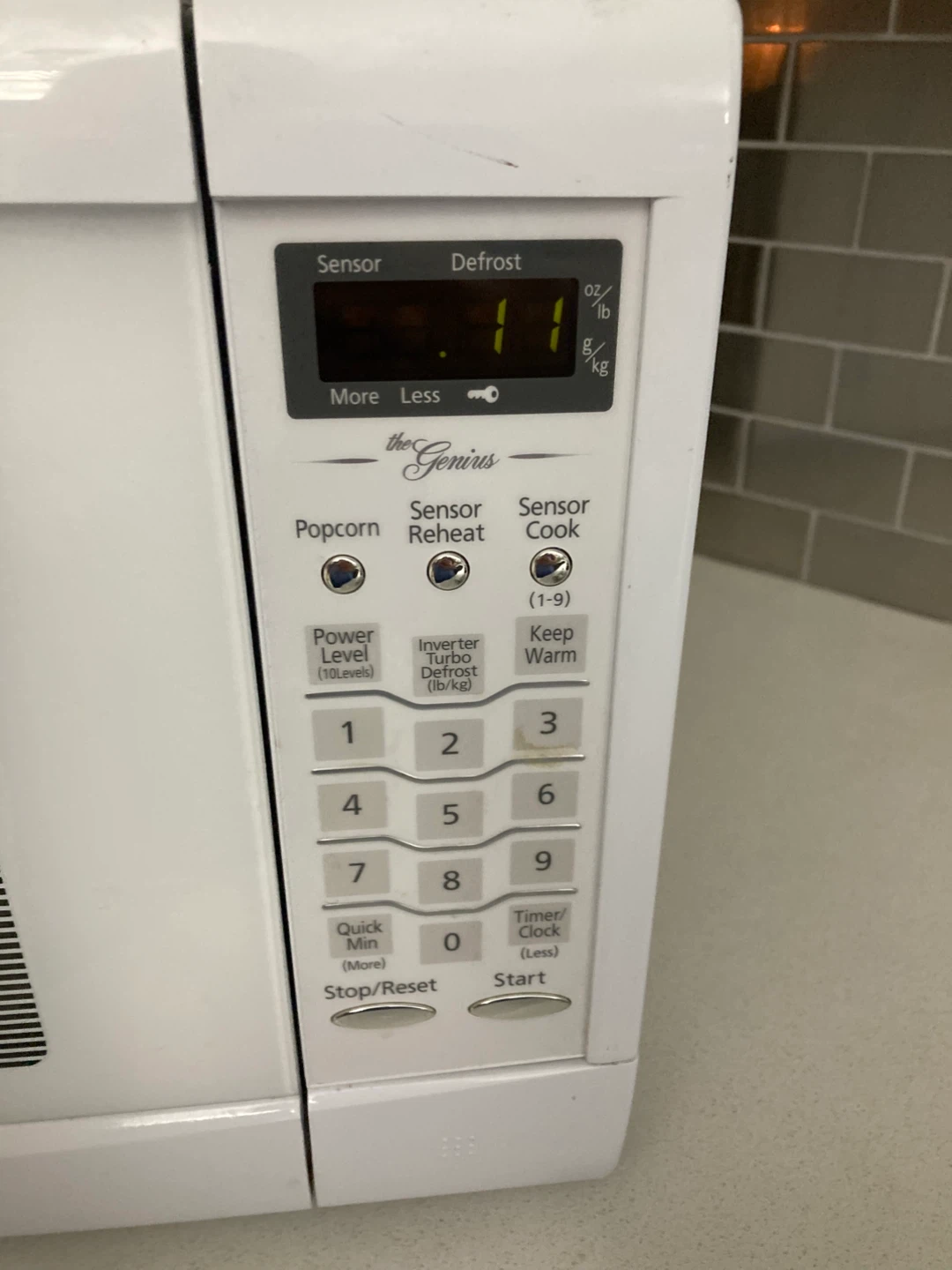 Panasonic The Genius Sensor Microwave - photo 2