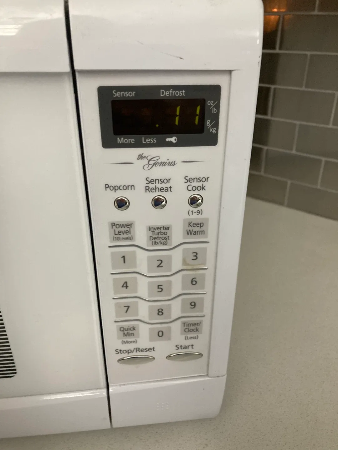 Panasonic The Genius Sensor Microwave image indicator(2)